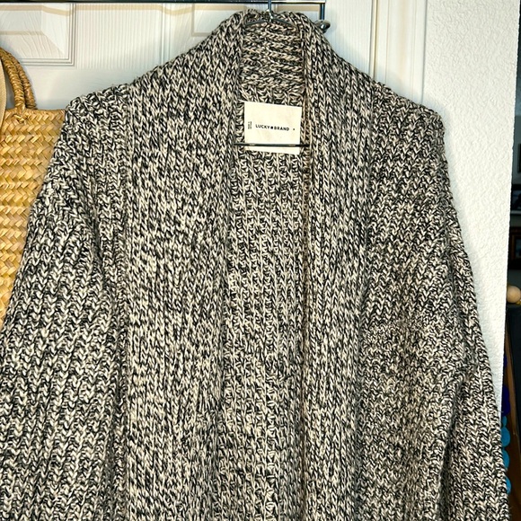 LUCKY brand longline button down cardigan - Picture 1 of 6